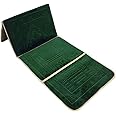 Generic Foldable Prayer mat and Backrest 2 in 1, B-Turquoise (MIXED COLOR), GUL0050