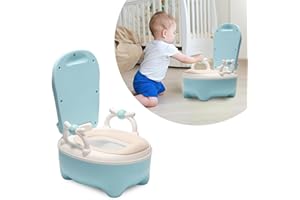 SWANEW Töpfchen für Kinder, Kinder Toilettensitz,Anti-Rutsch-Funktion,Abnehmbarem Topf,Kinder-Töpfchen mit Spritzschutz,für 0-6 Jahre Kinder, Toiletten-Training