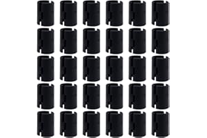 Wire Shelf Clips PLCatis 30 Pairs Wire Shelving Clips Extra Strong Wire Shelf Lock Clips Replacements for 25mm Post Shelving