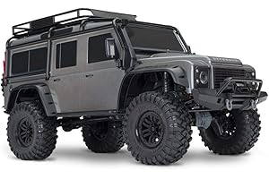 TRAXXAS Landrover Defender Brushed RC Voiture Miniature électrique Crawler 4 Roues motrices (4WD) RTR 2,4 GHz