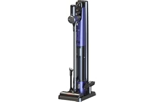 Tineco Pure One Station Pet Aspiradora Inalámbrica, Autolimpieza, ZeroTangle, Suelos Duros, Alfombras, Azulejos, Aseo de Mascotas, Ligera, De Mano