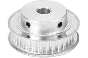 UXCELL sourcing map Polea Sincrónica para 11mm Correa De Distribución 30 Dientes Agujero 10mm de Diámetro Tipo XL Aluminio