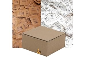 TATE & LYLE Mixed White and Brown Demerara Cane Sugar Sachets Individually Wrapped Pure Granulated (250 sachets)