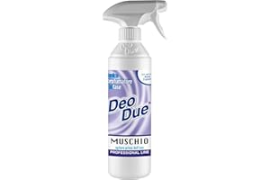 Cubex Professional | 1 Deo Due Moschus, zweiphasiger Raumduft 500 ml von hoher Qualität für Innen, Außen und Reinigung, ideal für Vorhänge, Stoffe und Räume, die von Haustieren bewohnt werden