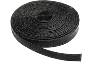 ETOPARS 20mm Funda Trenzada Extensible de PET Manguera para Cables Organizador de Cables Funda Cables Tubería de Telar Manga Flexible Proteccion Esconder Longitud 10 Metros