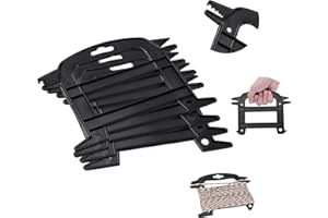 Hominas Paracord Winder, 5 Pezzi Avvolgicavo in Corda Lenza Cavo Bobine Corda Organizer Strumento per Tenere i Cavi del Paracadute