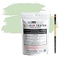 HQC Paint Wall and Ceilings Matt | Sample Colour Tester Pot with Brush | Quick Drying Quality Interior Paint | Contemporary Finish | Mint Green Colour 25ml