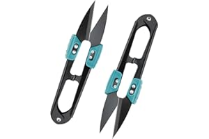 DAMITA 2 Unidades Tijeras Retro para Cortar Hilo y Costura - Tijeras Pequeñas Cortahilos