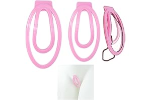 EVANEM 2-Piece Baseball Clip Accessoire Fufu Clip pour homme--A187 (Rose)