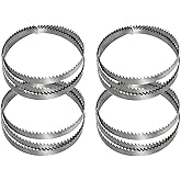 Set 3 Lame Per Sega A Nastro Encut 2480x27x0.9 Mm, Bimetalliche M42 Con Denti 6-10 TPI, Prodotte In Germania, Per Acciaio E Metalli