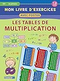 Image de Mon livre d'exercices avec poster : Les tables de multiplication