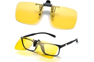 AONAYO Nachtfahrbrille,Geeignet FüR BrillenträGer Nachtsichtbrille,Reduziert Blendung,HochauflöSendes Sichtglas Nachtsichtbrille FüR Autofahrer,Geeignet FüR Diejenigen,Die Oft Nachts Fahren