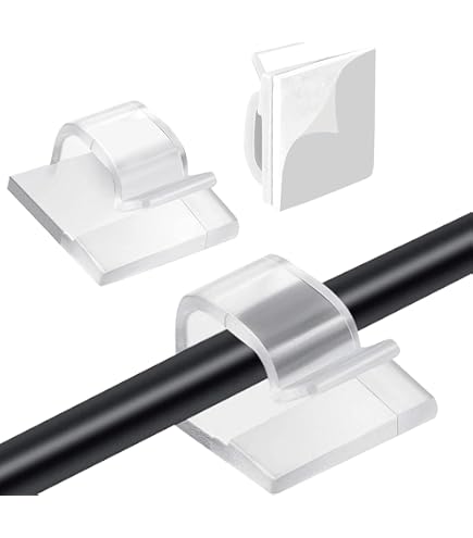 Crochets D'attache De Câble Auto-adhésifs, 100 à 10 Pièces, Organisateur D' Attaches En Plastique Et Nylon, Attaches De Fil De Câble, Autocollants De Rangement De Fil à Domicile
