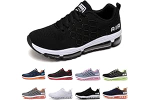 huysfika Womens Mens Trainers Gym Running Shoes Fashion Fitness Mesh Sneakers Casual Outdoor Walking Shoes, Size 3.5-10 UK