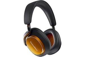 Bowers & Wilkins Px8 S2 McLaren Edition Auriculares Circumaurales Inalámbricos con Cancelación de Ruido, Bluetooth, Carga Rápida