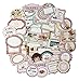 Produktbild FaCraft Scrapbooking Supplies, Scrapbook Aufkleber Die-Cut Pack, Reise und Urlaub, 50 Stücke verschiedene Farben / Designs