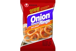 NONGSHIM - Chips onion rondelle épicé NONGSHIM 40g Corée - 82020A