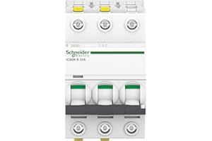Schneider Electric Leitungsschutzschalter Acti9 iC60N, 3-polig, 32A, B-Charakteristik, Artikelnummer A9F03332