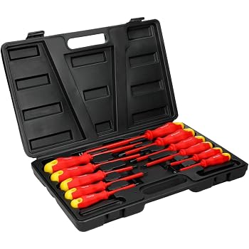Bahco Isolierter Schraubendreher Schlitz 4x100 Mm – Für Elektroarbeiten Bis 1000 V
