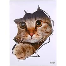 Adesivi Da Parete Cane 3D - 10 Pezzi Rimovibili Per Decorare Casa, Frigorifero E Auto - Foto 2