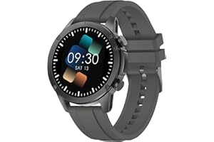 DUORIPE Montre Connectée Homme avec Appels Bluetooth, 1.43" AMOLED Smartwatch avec 120+ Modes Sportifs, Etanche IP68 Montre Connectee avec Podometre/Cardiofrequencemetre/Moniteur de Sommeil pour Android/iOS