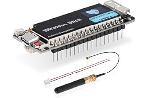 APKLVSR LoRa V3 ESP Wireless Stick Entwicklungsboard Integriert WiFi+BLE LoRa LoRaWAN 863 928 MHz Unterstützung von GPS GLONASS Galileo mit LCD Display für Arduino