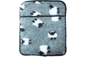Hotties Microwave hot water bottle - Cuddly Warm Sheep Sherpa (Grey)
