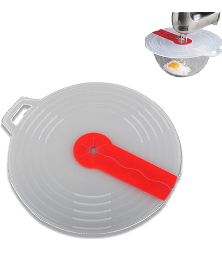 Paraspruzzi Per Frusta A Mano - Coperchio Anti-schizzi 30.5cm Per Miscelatori | Cucina Senza Disordine - Foto 3