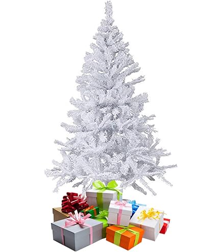 Sapin De Noël Artificiel Lumineux 360cm GYMAX - 800 LED Blanches Chaudes, 2517 Branches, Pour Intérieur/extérieur - 9