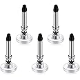 Tukzer Universal Replacement Disc Tips for Capacitive Stylus Pen| High Precision Round Shape 7mm Transparent Replaceable Tip for Mobile, Tablet, iPad, Touch Screen Devices, Writing, Drawing (Pack 5)