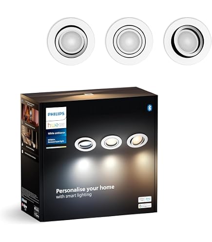 Philips Hue White & Color Ambiance Xamento - Lot De 3 Spots