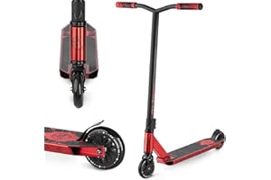 Movino Glide Stunt Scooter Acrobático Profesional para Adultos y Adolescentes con Rodamientos ABEC 9 Patinete con Rueda de 100mm Cubierta de Aluminio 6061 Peso 3.3 kg Capacidad de Carga: 100 kg