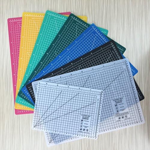 A3 (18L x 12W Inch) (450 x 300 mm) Self Healing Eco Friendly Colorful Cutting Mat (White)