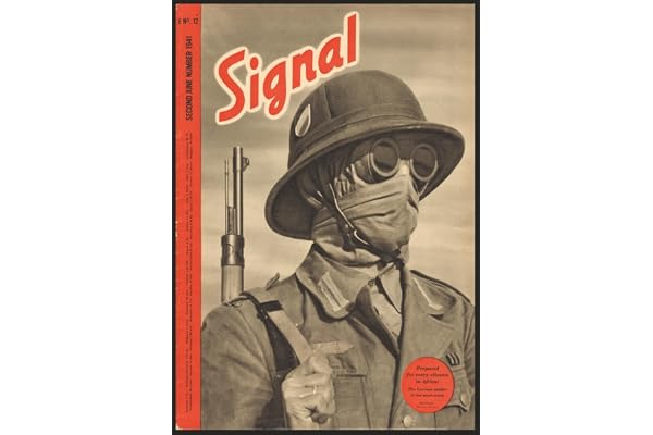 WW2 German notebook - Signal magazine cover: A4, lined pages, africa, ww2 german, heer, army, wehrmacht
