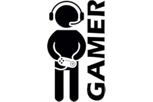 Recognise Design Gaming Vinyl Wall Stickers Video Game Cool Gamer Wall Decal Art Décor