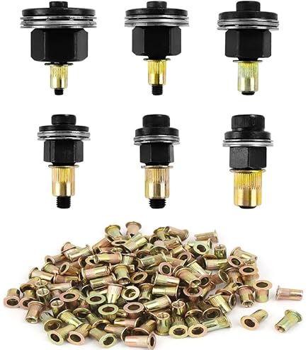 20 Dadi Rivetto M4 Multi-Grip Zincati - Inserti Filettati Per Lamiere E Fai Da Te - Foto 4