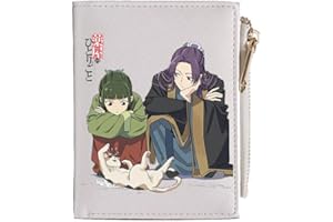 CHENJIRA Die Tagebücher Der Apothekerin Geldbörse Anime Apothecary Diaries Poster Mehrschichtige Geldbeutel Bunt Bedruckte Aufbewahrungstasche (A)