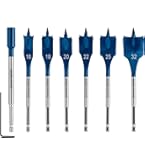 COFFRET DE 3 MÈCHES PLATES EXPERT SELF CUT SPEED, 20/22/25 MM BOSCH