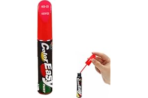 SEMINISMAR Pluma De Retoque del Coche,Bolígrafo Retoque Coche,Rotulador Arañazos Coche,Bolígrafo De Reparación Arañazos Coche,Rotulador De Reparación De Arañazos,Rojo