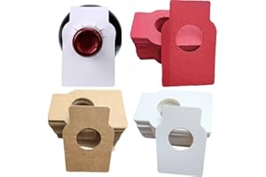 Sanfly Etiqueta para Bodega De Botellas De Vino, 150 Unidades, Etiquetas para Cuello De Botellas De Vino, Etiquetas Reutilizables De Doble En para Estantes De Vino Y Organización De Bodegas