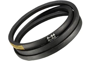 TA-VIGOR A54 Drive V-Belt 54" Inner Length 13mm Width 8mm Thick, Rubber Transmission Belt for Mower, Traction, Industrial Drive Systems