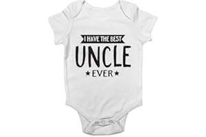 Shopagift I Have the Best Uncle Ever Cute Boys and Girls Baby Vest Bodysuit