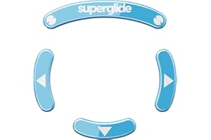 PULSAR GAMING GEARS Superglide – Schnellste und glatteste Mausfüße / Skates aus ultrastarkem, makellosem Glas, superschnelle, glatte und langlebige Sohle
