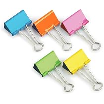 Pinces à Papier Rapesco 50mm - Lot De 10 - Noir - Bureau Et Scolaire