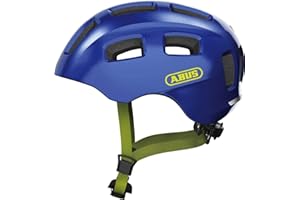 ‎ABUS ABUS Fahrradhelm Youn-I 2.0 - mit Licht für Kinder, Jugendliche und junge Erwachsene - für Mädels und Jungs