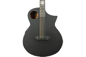 Lindo Neptune V3 All Black Electro Acoustic Guitar with F-4T Preamplifier - Matte Black (Steel Strings)