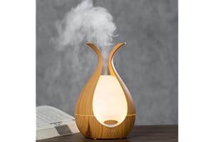 ZEN ARÔME Zen'Aroôme Diffusore Olio Essenziale Medusa, Diffusore Ultrasonico Aromaterapia a Freddo, Diffusore Umidificatore Elettrico, Illuminazione LED Personalizzabile, Design Moderno, Silenzioso e Compatto