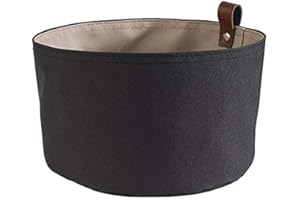 APS Sac à pain en fibre synthétique lavable et anti-salissure - corbeille à pain polyvalente pour les produits de boulangerie, les fruits ou les céréales (Ø 20 cm)