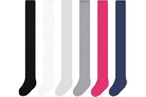 MRCC 6er Pack Mädchen Kinder Strickstrumpfhose Baby Strumpfhose feingestrickt baumwolle 13333