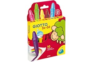 GIOTTO BE-BÈ Pastelloni Cera Giotto Bebe' 10 Pz